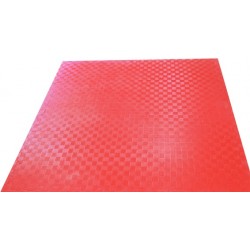 Suelo tatami puzzle 15mm. (color Rojo)
