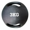 Balón medicinal con asas, 3 kg.