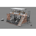 Box Cube Gym (abatible), Mod. BEACK