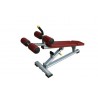 Banco abdominal regulable